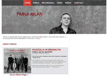 Tablet Screenshot of pabloaslan.com